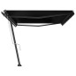 vidaXL Toldo de pie automático gris antracita 500x350 cm