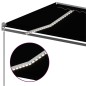 vidaXL Toldo automático LED sensor de viento gris antracita 500x350 cm vidaXL Toldo automático LED sensor de viento gris antracita 500x350 cm