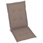 vidaXL Sillas de jardín plegables y cojines 8 uds madera maciza acacia vidaXL Sillas de jardín plegables y cojines 8 uds madera maciza acacia