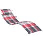 vidaXL Tumbonas 2 unidades con mesa y cojines madera maciza de acacia vidaXL Tumbonas 2 unidades con mesa y cojines madera maciza de acacia