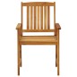 vidaXL Sillas de jardín 6 unidades madera maciza de acacia vidaXL Sillas de jardín 6 unidades madera maciza de acacia