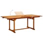vidaXL Juego de comedor de jardín 5 piezas madera maciza de acacia vidaXL Juego de comedor de jardín 5 piezas madera maciza de acacia