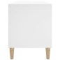vidaXL Mueble para discos madera contrachapada blanco 100x38x48 cm vidaXL Mueble para discos madera contrachapada blanco 100x38x48 cm