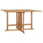 vidaXL Set de comedor de jardín plegable 5 pzas madera maciza de teca vidaXL Set de comedor de jardín plegable 5 pzas madera maciza de teca
