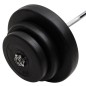 vidaXL Mancuerna curl con discos 60 kg vidaXL Mancuerna curl con discos 60 kg