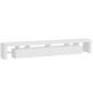 vidaXL Mueble de TV con luces LED blanco brillante 260x36,5x40 cm vidaXL Mueble de TV con luces LED blanco brillante 260x36,5x40 cm