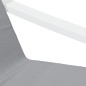 vidaXL Sillón de relax con taburete tela gris claro vidaXL Sillón de relax con taburete tela gris claro