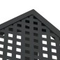 vidaXL Juego de comedor de jardín 3 piezas acero gris antracita vidaXL Juego de comedor de jardín 3 piezas acero gris antracita