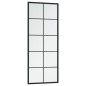 vidaXL Espejos de pared 2 uds metal negro 100x40 cm vidaXL Espejos de pared 2 uds metal negro 100x40 cm