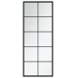 vidaXL Espejos de pared 2 uds metal negro 100x40 cm vidaXL Espejos de pared 2 uds metal negro 100x40 cm