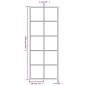 vidaXL Espejos de pared 2 uds metal negro 100x40 cm vidaXL Espejos de pared 2 uds metal negro 100x40 cm