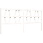 vidaXL Estructura de cama con cabecero madera maciza blanco 200x200 cm vidaXL Estructura de cama con cabecero madera maciza blanco 200x200 cm
