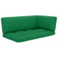 vidaXL Muebles de palets 4 pzas y cojines madera pino impregnada vidaXL Muebles de palets 4 pzas y cojines madera pino impregnada