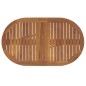 vidaXL Set comedor de jardín plegable 5 piezas madera maciza de acacia vidaXL Set comedor de jardín plegable 5 piezas madera maciza de acacia
