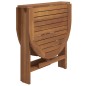 vidaXL Set comedor de jardín plegable 5 piezas madera maciza de acacia vidaXL Set comedor de jardín plegable 5 piezas madera maciza de acacia