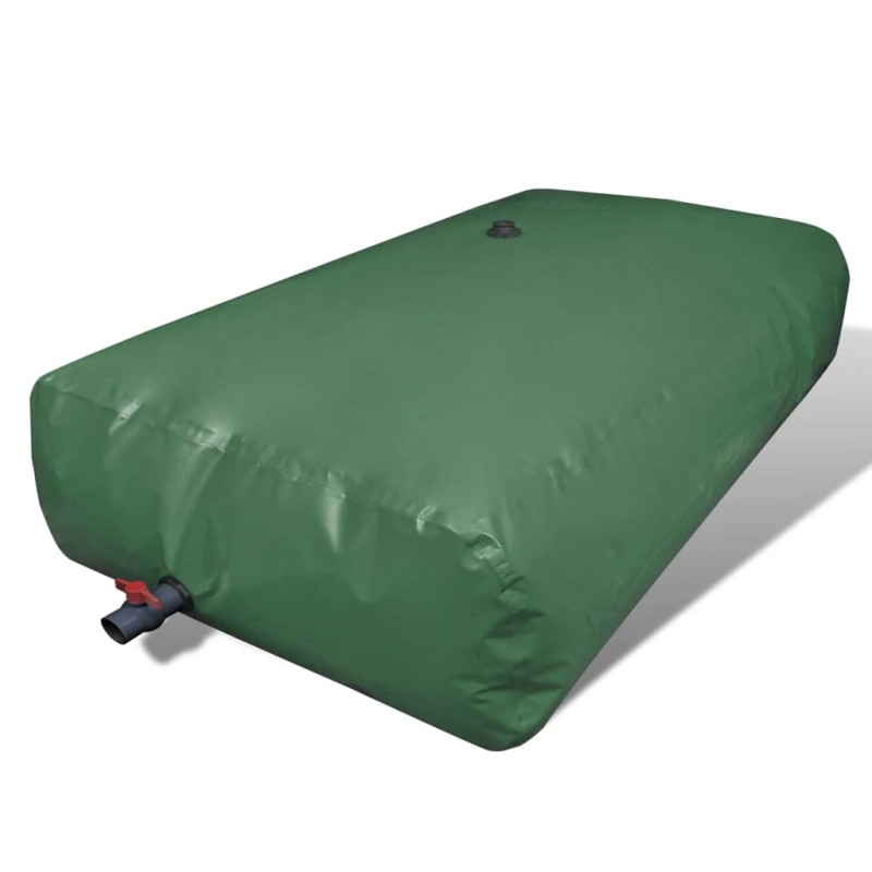 vidaXL Depósito de agua de lluvia plegable PVC 3000 L