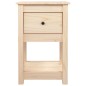 vidaXL Mesitas de noche 2 uds madera maciza de pino 40x35x61,5 cm vidaXL Mesitas de noche 2 uds madera maciza de pino 40x35x61,5 cm