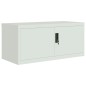 vidaXL Armario archivador de acero gris claro 90x40x130 cm vidaXL Armario archivador de acero gris claro 90x40x130 cm