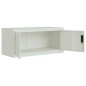 vidaXL Armario archivador de acero gris claro 90x40x130 cm vidaXL Armario archivador de acero gris claro 90x40x130 cm