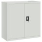vidaXL Armario archivador de acero gris claro 90x40x130 cm vidaXL Armario archivador de acero gris claro 90x40x130 cm