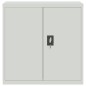 vidaXL Armario archivador de acero gris claro 90x40x130 cm vidaXL Armario archivador de acero gris claro 90x40x130 cm