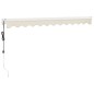 vidaXL Toldo retráctil automático color crema 3x2,5 m vidaXL Toldo retráctil automático color crema 3x2,5 m
