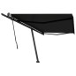 vidaXL Toldo de pie retráctil manual gris antracita 500x300 cm vidaXL Toldo de pie retráctil manual gris antracita 500x300 cm