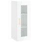 vidaXL Aparador alto madera contrachapada blanco brillo 34,5x34x180 cm vidaXL Aparador alto madera contrachapada blanco brillo 34,5x34x180 cm