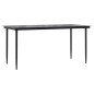 vidaXL Set comedor jardín 7 pzas y cojines ratán sintético gris claro vidaXL Set comedor jardín 7 pzas y cojines ratán sintético gris claro