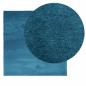 vidaXL Alfombra de pelo corto OVIEDO turquesa 160x160 cm vidaXL Alfombra de pelo corto OVIEDO turquesa 160x160 cm