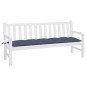 vidaXL Cojín para banco de jardín tela Oxford azul marino 180x50x7 cm vidaXL Cojín para banco de jardín tela Oxford azul marino 180x50x7 cm