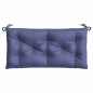 vidaXL Cojines banco jardín 2 uds tela Oxford azul marino 100x50x7 cm vidaXL Cojines banco jardín 2 uds tela Oxford azul marino 100x50x7 cm