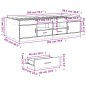 vidaXL Tumbona con cajones madera de ingeniería blanco 100x200 cm vidaXL Tumbona con cajones madera de ingeniería blanco 100x200 cm