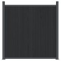 vidaXL Panel de valla WPC gris 1045x186 cm vidaXL Panel de valla WPC gris 1045x186 cm