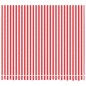 vidaXL Tela de repuesto de toldo rayas rojas y blancas 3x2,5 m