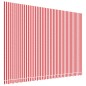 vidaXL Tela de repuesto de toldo rayas rojas y blancas 5x3,5 m vidaXL Tela de repuesto de toldo rayas rojas y blancas 5x3,5 m