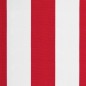 vidaXL Tela de repuesto de toldo rayas rojas y blancas 5x3,5 m vidaXL Tela de repuesto de toldo rayas rojas y blancas 5x3,5 m