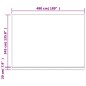 vidaXL Tela de repuesto de toldo rayas rojas y blancas 5x3,5 m vidaXL Tela de repuesto de toldo rayas rojas y blancas 5x3,5 m