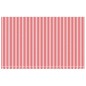 vidaXL Tela de repuesto de toldo rayas rojas y blancas 6x3,5 m