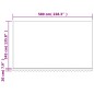vidaXL Tela de repuesto de toldo rayas rojas y blancas 6x3,5 m