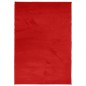 vidaXL Alfombra de pelo corto OVIEDO rojo 140x200 cm