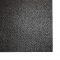 vidaXL Felpudo de fibra de coco negro 100x200 cm vidaXL Felpudo de fibra de coco negro 100x200 cm