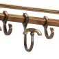 vidaXL Soporte de equipaje con perchas de pared aluminio vidaXL Soporte de equipaje con perchas de pared aluminio