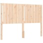 vidaXL Estructura de cama con cabecero madera maciza 140x200 cm vidaXL Estructura de cama con cabecero madera maciza 140x200 cm