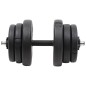 vidaXL Mancuernas con discos 40 kg vidaXL Mancuernas con discos 40 kg