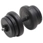 vidaXL Mancuernas con discos 40 kg vidaXL Mancuernas con discos 40 kg