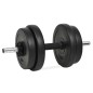 vidaXL Mancuernas con discos 40 kg vidaXL Mancuernas con discos 40 kg