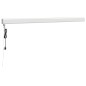vidaXL Toldo retráctil aluminio y tela amarillo y blanco 4x3 m vidaXL Toldo retráctil aluminio y tela amarillo y blanco 4x3 m
