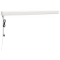 vidaXL Toldo retráctil aluminio y tela blanco y amarillo 3x2,5 m vidaXL Toldo retráctil aluminio y tela blanco y amarillo 3x2,5 m