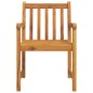 vidaXL Juego de comedor de jardín 5 piezas madera maciza de acacia vidaXL Juego de comedor de jardín 5 piezas madera maciza de acacia